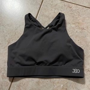 Cross back sports bra
